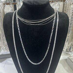 New 5mm Anchor Chain 26” inches long Real 925 Sterling Silver